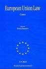 Buchcover European Union Law - Cases
