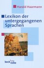 Buchcover Lexikon der untergegangenen Sprachen