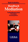 Buchcover Handbuch Mediation