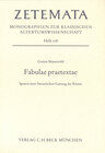 Buchcover Fabulae Praetextae