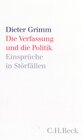 Buchcover Die Verfassung und die Politik