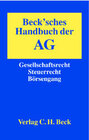 Buchcover Beck'sches Handbuch der AG