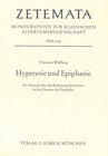Buchcover Hyperesie und Epiphanie