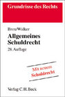 Buchcover Allgemeines Schuldrecht