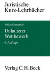 Buchcover Unlauterer Wettbewerb