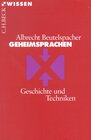 Buchcover Geheimsprachen