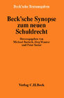 Buchcover Beck'sche Synopse zum neuen Schuldrecht