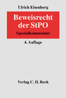 Buchcover Beweisrecht der StPO