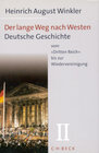 Buchcover Der lange Weg nach Westen / Der lange Weg nach Westen Bd. 1: Deutsche Geschichte vom Ende des Alten Reiches bis zum Unte