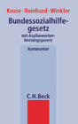 Buchcover Bundessozialhilfegesetz (BSHG)