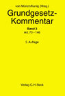 Buchcover Grundgesetz-Kommentar Gesamtwerk. In 3 Bänden / Grundgesetz-Kommentar  Bd. 3: Art. 70 bis Art. 146 und Gesamtregister