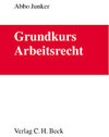 Buchcover Grundkurs Arbeitsrecht