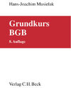 Buchcover Grundkurs BGB