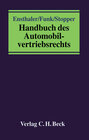 Buchcover Handbuch des Automobilvertriebsrechts