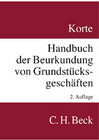 Buchcover Handbuch der Beurkundung von Grundstücksgeschäften