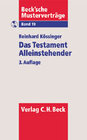Buchcover Das Testament Alleinstehender
