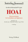 Buchcover Honorarordnung für Architekten und Ingenieure (HOAI)