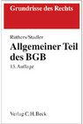 Buchcover Allgemeiner Teil des BGB