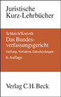 Buchcover Das Bundesverfassungsgericht