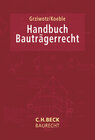 Buchcover Handbuch Bauträgerrecht