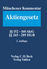 Buchcover Münchener Kommentar zum Aktiengesetz Gesamtwerk / Münchener Kommentar zum Aktiengesetz  Bd. 5/2: §§ 152-160 AktG, §§ 265