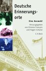 Buchcover Deutsche Erinnerungsorte