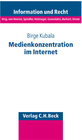 Buchcover Medienkonzentration im Internet