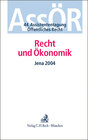 Buchcover Recht und Ökonomik