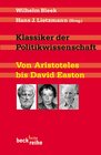 Buchcover Klassiker der Politikwissenschaft