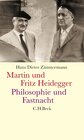Buchcover Martin und Fritz Heidegger