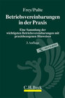 Buchcover Betriebsvereinbarungen in der Praxis