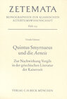 Buchcover Quintus Smyrnaeus und die Aeneis