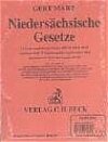 Buchcover Niedersächsische Gesetze