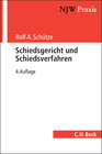 Buchcover Schiedsgericht und Schiedsverfahren