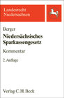 Buchcover Niedersächsisches Sparkassengesetz