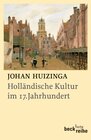 Buchcover Holländische Kultur im siebzehnten Jahrhundert