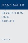 Buchcover Gesammelte Schriften Bd. I: Revolution und Kirche