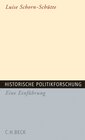 Buchcover Historische Politikforschung