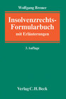 Buchcover Insolvenzrechts-Formularbuch