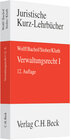 Buchcover Verwaltungsrecht  Bd. 1