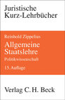 Buchcover Allgemeine Staatslehre