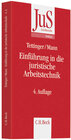 Buchcover Einführung in die juristische Arbeitstechnik