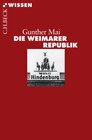 Buchcover Die Weimarer Republik