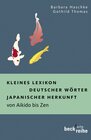 Buchcover Kleines Lexikon deutscher Wörter japanischer Herkunft