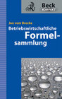 Buchcover Betriebswirtschaftliche Formelsammlung