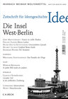 Buchcover Zeitschrift für Ideengeschichte Heft II/4 Winter 2008: Westberlin - Ideen der Insel