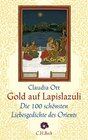 Buchcover Gold auf Lapislazuli