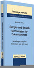 Buchcover Energie- und Umwelttechnologien für Zukunftsmärkte