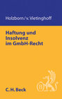 Buchcover Haftung und Insolvenz in der GmbH