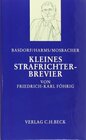 Buchcover Kleines Strafrichter-Brevier